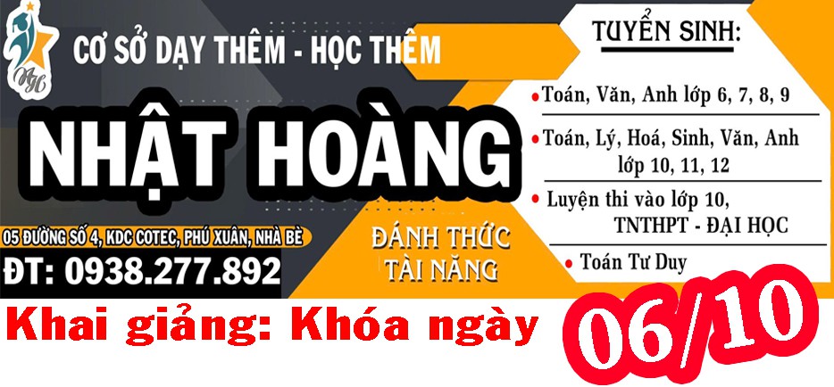 Khai giang 06-10